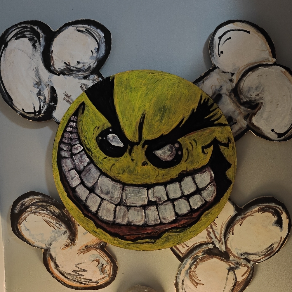 Comic book wall decoration